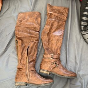 Carlos Santana over the knee boots size 6 1/2